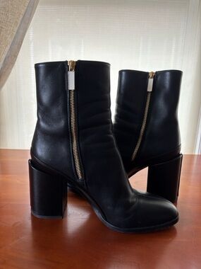 Dear Frances SPIRIT black leather boot